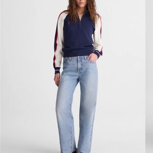 Madewell perfect vintage wide leg jeans 33